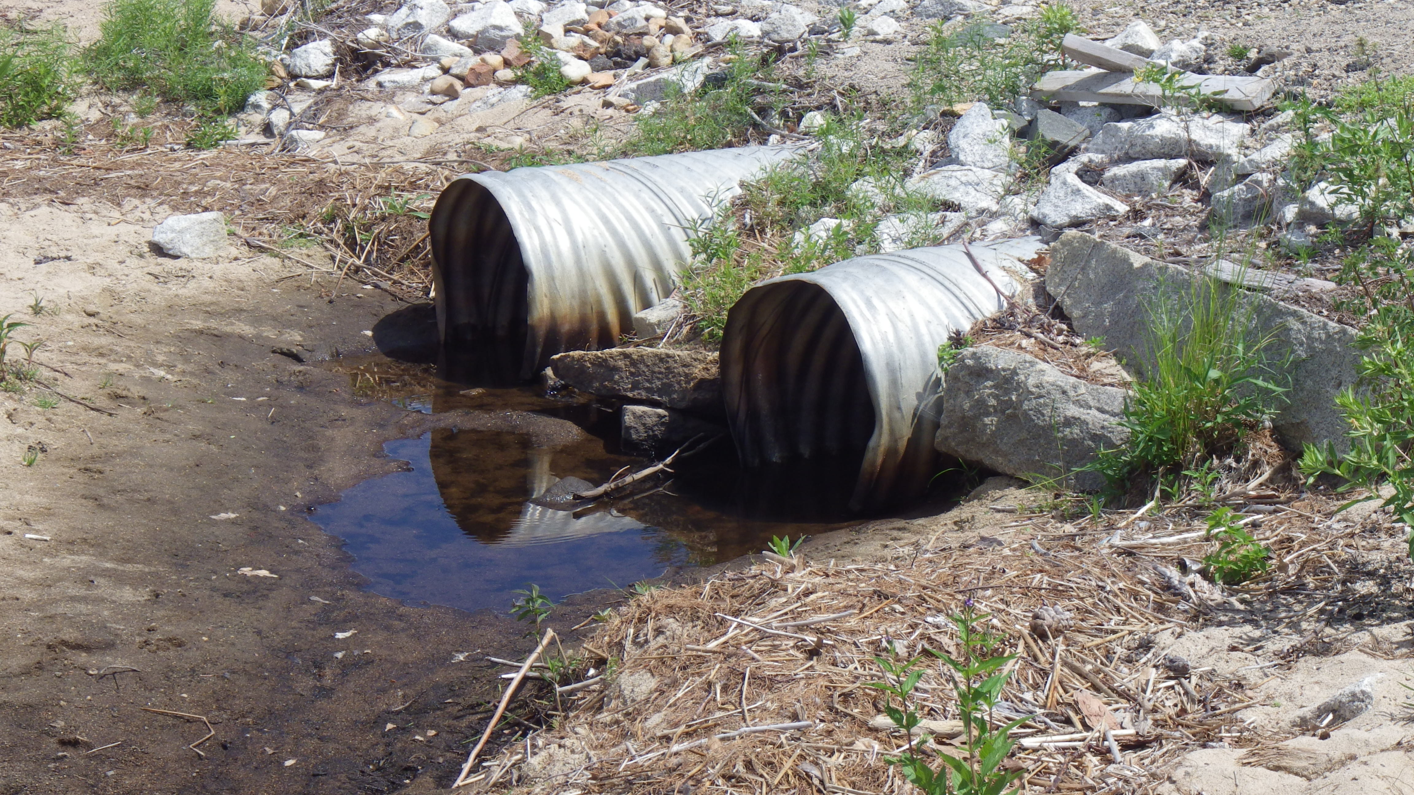 Maine drain at Rt. 153 and Shore Acres Road